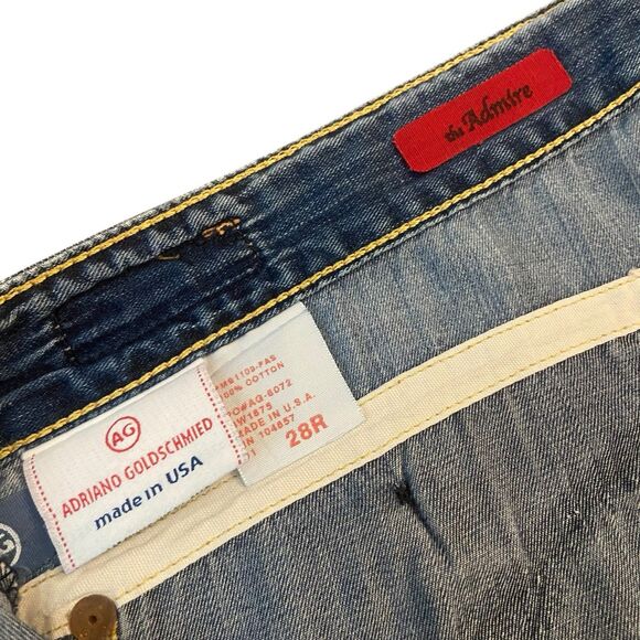 AG Adriano Goldschmied the Admire Jean Shorts Women 28 Pants Cut Into Shorts - Picture 5 of 9